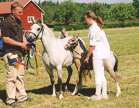 Molstabergs Magpie med mamma Salstas Madonna